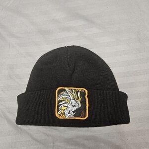 Dragon Ball Z Beanie Goku Patch. Black.